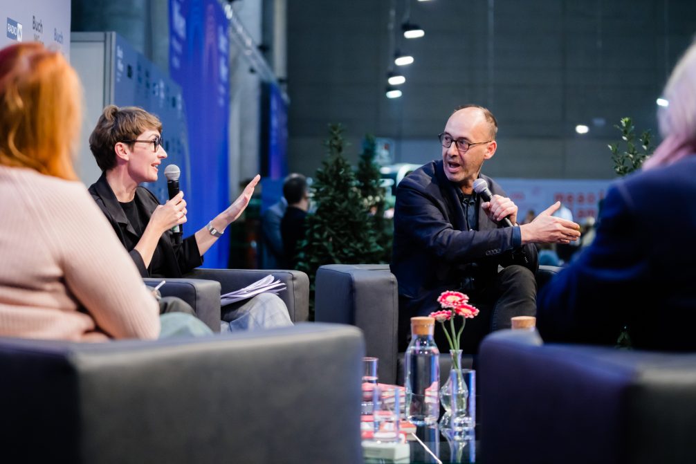 Podiumsdiskussion "Die anstandsfreie Republik" auf der Buch Wien 23