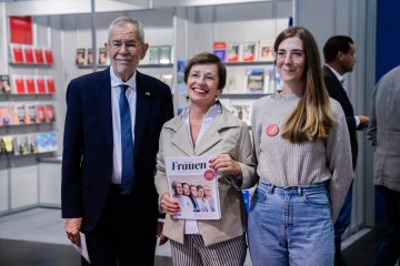 Bundespräsident Van der Bellen auf der Buch Wien 23