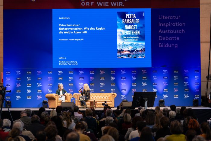 Petra Ramsauer auf der Buch Wien 24