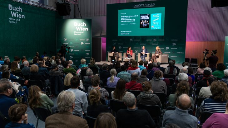 Debatte "Die Boomer gehen - wer macht jetzt die Arbeit?" auf der Buch Wien 24